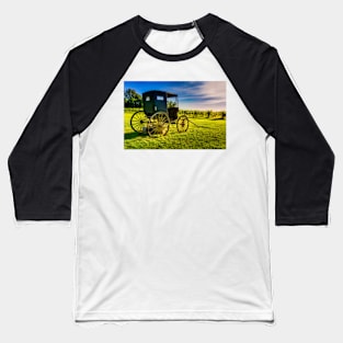 Old Horse Buggy 2 Baseball T-Shirt